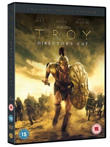 Troy: Director’s Cut DVD (2007) Brad Pitt, Petersen (DIR) Cert 15 2 Discs Pre-Owned Region 2
