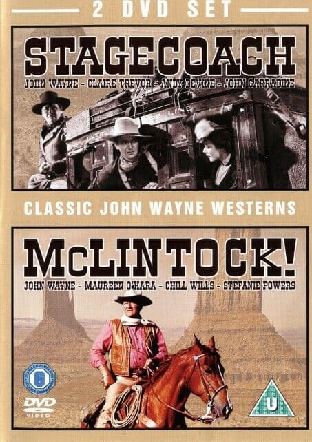 Stagecoach And McLintock (2 DVD Set) DVD Pre-Owned Region 2