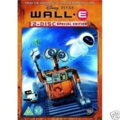 WALL-E DVD Retail Morrisons DVD Pre-Owned Region 2
