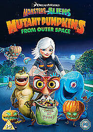 Monsters Vs Aliens: Mutant Pumpkins From Outer Space DVD (2015) Peter Ramsey Pre-Owned Region 2