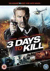 3 Days To Kill DVD (2014) Kevin Costner, McG (DIR) Cert 12 Pre-Owned Region 2