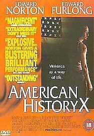 American History X DVD (1999) Edward Norton, Kaye (DIR) Cert 18 Pre-Owned Region 2