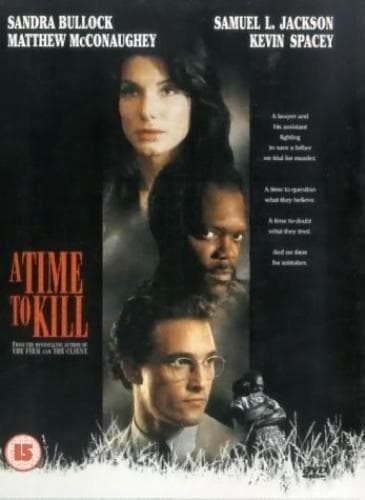 A Time To Kill DVD (1998) Sandra Bullock, Schumacher (DIR) Cert 15 Pre-Owned Region 2
