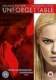 Unforgettable DVD (2017) Katherine Heigl, Di Novi (DIR) Cert 15 Pre-Owned Region 2