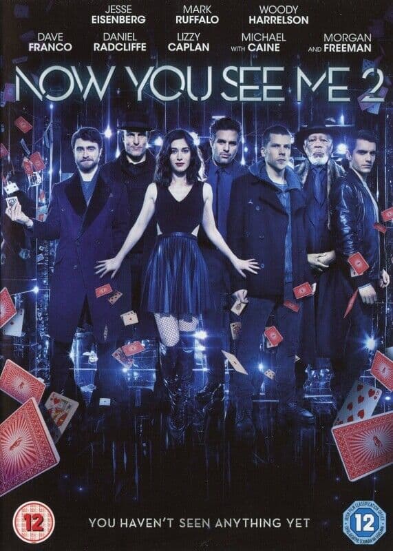Now You See Me 2 DVD (2016) Mark Ruffalo, Chu (DIR) Cert 12 Region 2