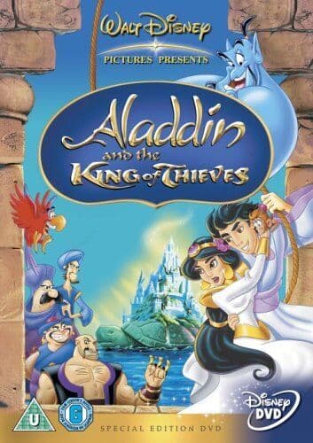 Aladdin and the King of Thieves DVD (2004) Tad Stones Cert U Region 2