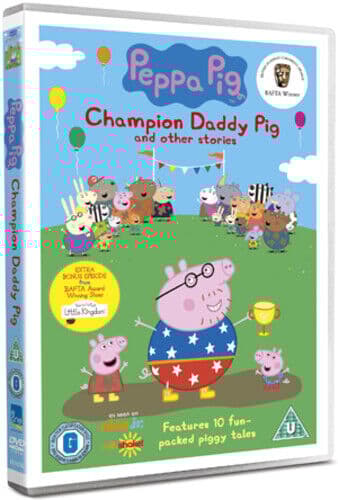 Peppa Pig: Champion Daddy Pig and Other Stories DVD (2012) Phil Davies Cert U Region 2