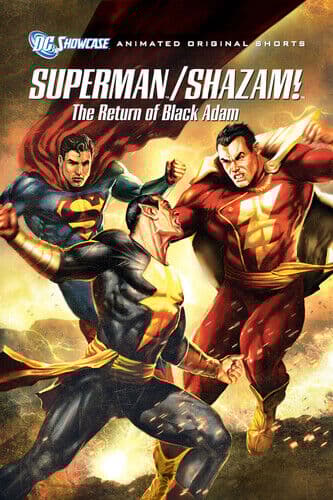 Superman/Shazam!: The Return of Black Adam DVD (2019) Joaquim Dos Santos Cert Region 2