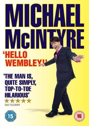 Michael McIntyre: Hello Wembley! DVD (2009) Michael McIntyre Cert 15 Region 2