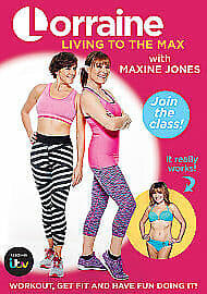 Lorraine Kelly: Living to the Max DVD (2015) Lorraine Kelly Cert E Region 2