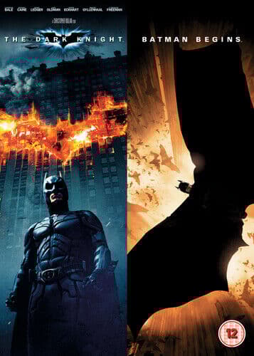 Batman Begins/The Dark Knight DVD (2012) Christian Bale, Nolan (DIR) Cert 12 4 Region 2