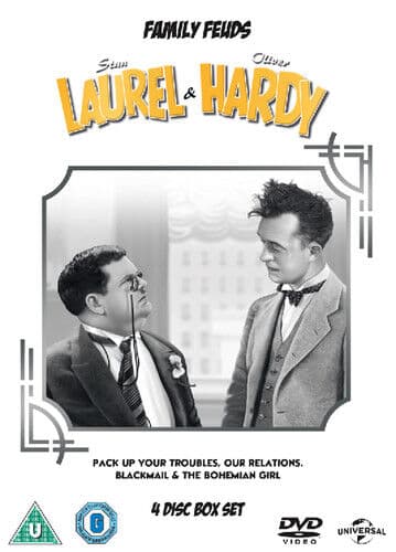 Laurel and Hardy: Family Feuds DVD (2018) Stan Laurel, Flynn (DIR) Cert U 4 Region 2