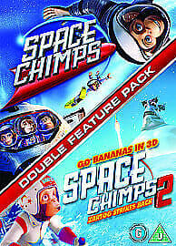 Space Chimps 1 and 2 DVD (2010) Kirk DeMicco Cert U Region 2
