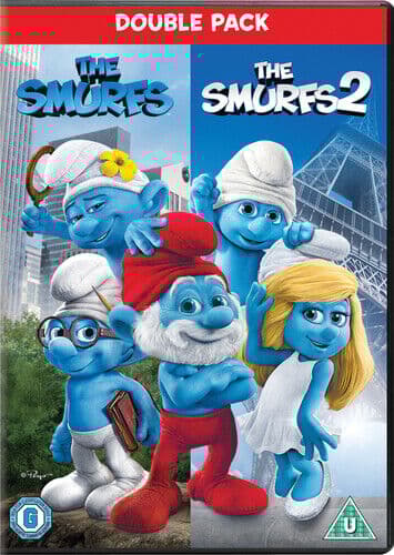 The Smurfs/The Smurfs 2 DVD (2013) Neil Patrick Harris, Gosnell (DIR) Cert U Region 2