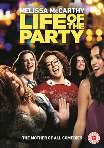 Life of the Party DVD (2018) Melissa McCarthy, Falcone (DIR) Cert 12 Region 2