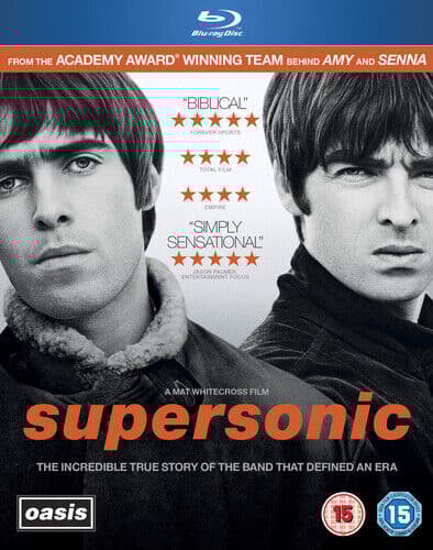 Supersonic DVD (2016) Mat Whitecross Cert 15 Region 2