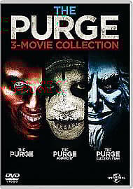 The Purge: 3-movie Collection DVD (2016) Ethan Hawke, DeMonaco (DIR) Cert 15 3 Region 2