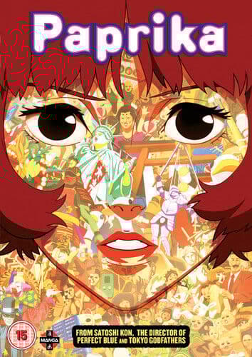 Paprika DVD (2018) Satoshi Kon Cert 15 Region 2