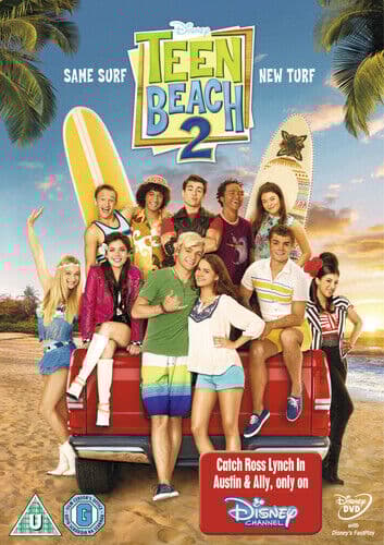 Teen Beach 2 DVD (2015) Ross Lynch, Hornaday (DIR) Cert U Region 2
