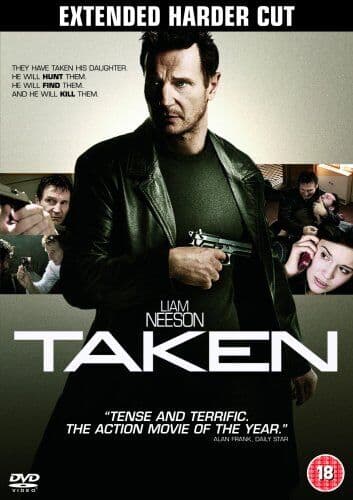 Taken (Extended Harder Cut) 2008 DVD Region 2