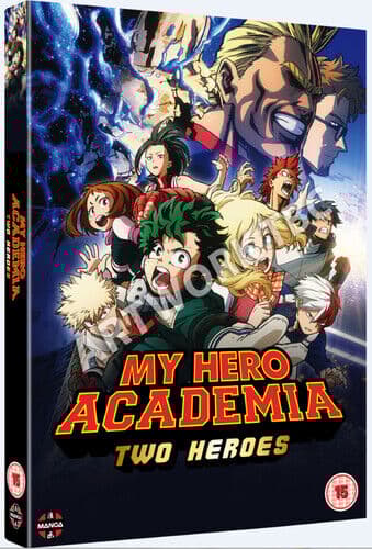 My Hero Academia: Two Heroes DVD (2019) Kenji Nagasaki Cert 15 Region 2