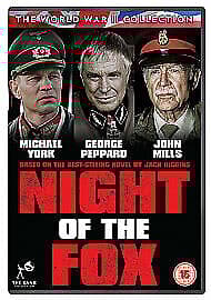Night of the Fox DVD (2017) George Peppard, Jarrott (DIR) Cert 15 Region 2