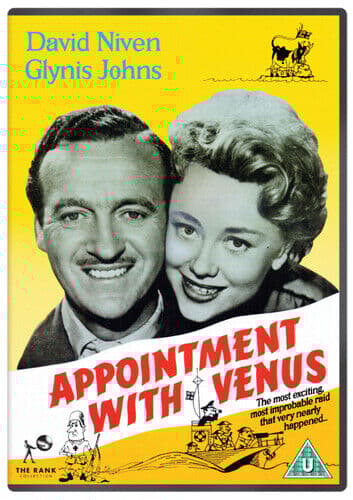 Appointment With Venus DVD (2020) David Niven, Thomas (DIR) Cert U Region 2