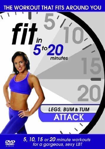 Fit in 5 to 20 Minutes: Legs Bum and Tum Attack DVD (2011) Cert E Region 2