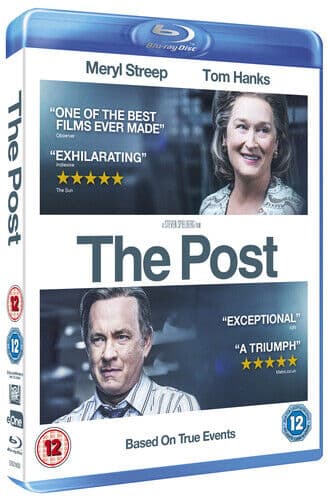 The Post DVD (2018) Meryl Streep, Spielberg (DIR) Cert 12 Region 2