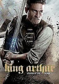 King Arthur - Legend of the Sword DVD (2017) Charlie Hunnam, Ritchie (DIR) Cert Region 2