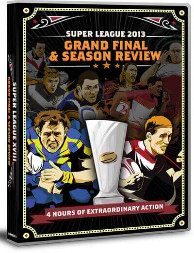 Super League: 2013 - Season Review and Grand Final DVD (2013) Wigan RLFC Cert E Region 2