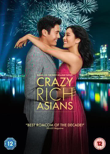 Crazy Rich Asians DVD (2019) Constance Wu, Chu (DIR) Cert 12 Region 2