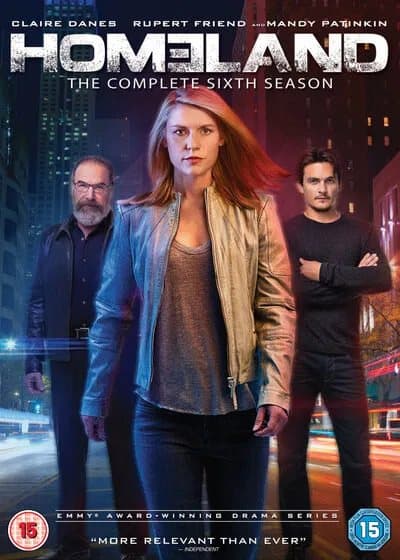 Homeland Season 6 2017 DVD Region 2