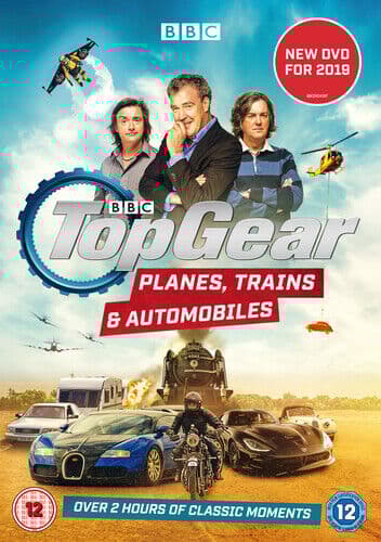 Top Gear: Planes, Trains & Automobiles DVD (2019) Jeremy Clarkson Cert 12 Region 2