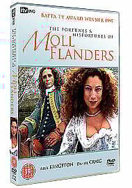Moll Flanders DVD (2009) Alex Kingston, Attwood (DIR) Cert 18 Region 2