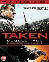 Taken/Taken 2 DVD (2013) Liam Neeson, Morel (DIR) Cert 18 2 Discs Region 2