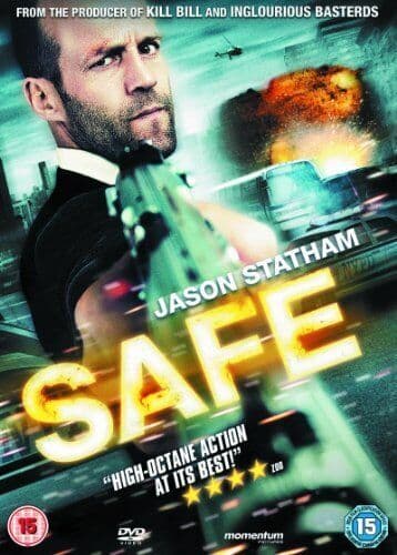 Safe DVD (2012) Jason Statham, Yakin (DIR) Cert 15 Region 2