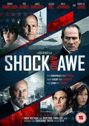 Shock and Awe DVD (2018) Rob Reiner Cert 15 Region 2