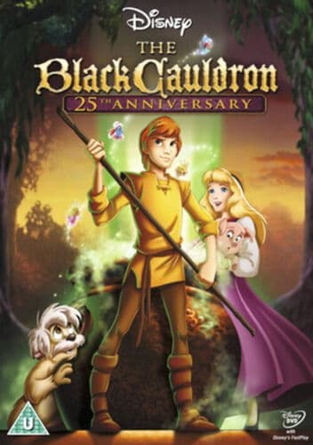 The Black Cauldron DVD (2010) Ted Berman Cert U Region 2