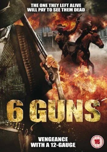 6 Guns DVD (2011) Barry Van Dyke Cert 15 Region 2