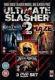 Ultimate Slasher Collection II DVD (2013) Bertie Higgins Cert 18 3 Discs Region 2