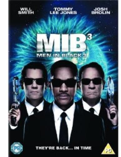 Men in Black 3 DVD (2012) Will Smith, Sonnenfeld (DIR) Cert PG Region 2
