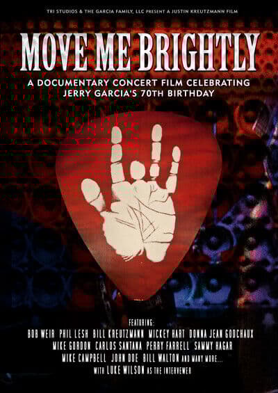 Move Me Brightly: Celebrating Jerry Garcia’s 70th Birthday DVD (2013) Grateful Region 2