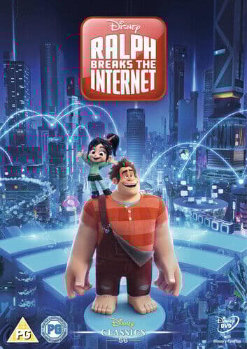 Ralph Breaks the Internet DVD (2019) Rich Moore Cert PG Region 2