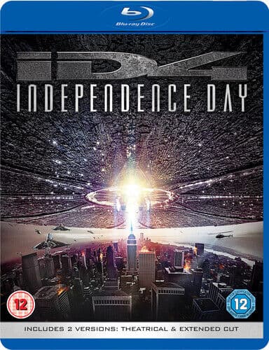 Independence Day: Theatrical and Extended Cut DVD (2016) Will Smith, Emmerich Region 2