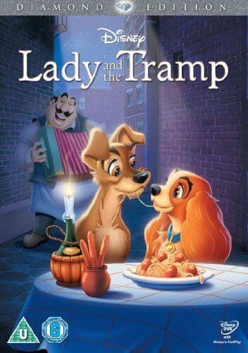 Lady and the Tramp DVD (2012) Hamilton Luske Cert U Region 2