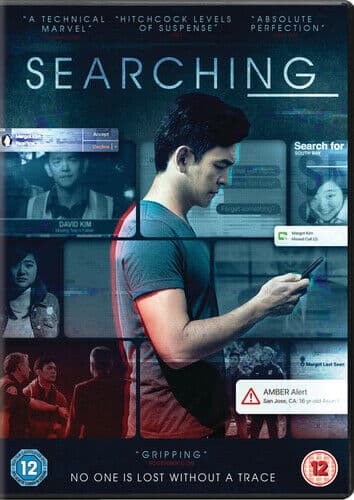Searching DVD (2019) John Cho, Chaganty (DIR) Cert 12 Region 2