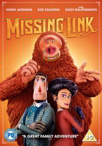 Missing Link DVD (2019) Chris Butler Cert PG Region 2