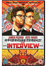 The Interview DVD (2015) Seth Rogen Cert tc Region 2