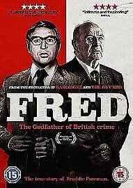 Fred: The Godfather of British Crime DVD (2018) Paul Van Carter Cert 15 Region 2